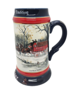Budweiser 1990 Clydesdales &quot;An American Tradition&quot; Ceramic Beer Stein Mug - $10.88