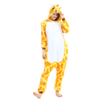 One-Piece Adult&#39;s Animal Pajamas Halloween Party Cosplay Sleepwear Giraffe - £17.53 GBP