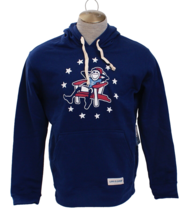 Life Is Good Men&#39;s L Blue Graphic Hoodie Hooded Sweatshirt Fleece Interior - $71.15 CAD