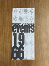 West Virginia Events 1966 Brochure - £7.81 GBP