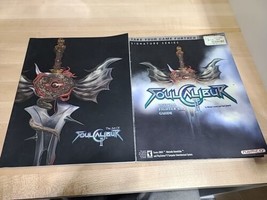 Lot The Art Of Soul Calibur 2 &amp; Strategy Game Guide W/ POSTER Namco Brady Games - £14.30 GBP