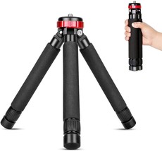 Koolehaoda Mini Tripod All Metal Tabletop Tripod Stand With 1/4 And, Monopods - £35.37 GBP