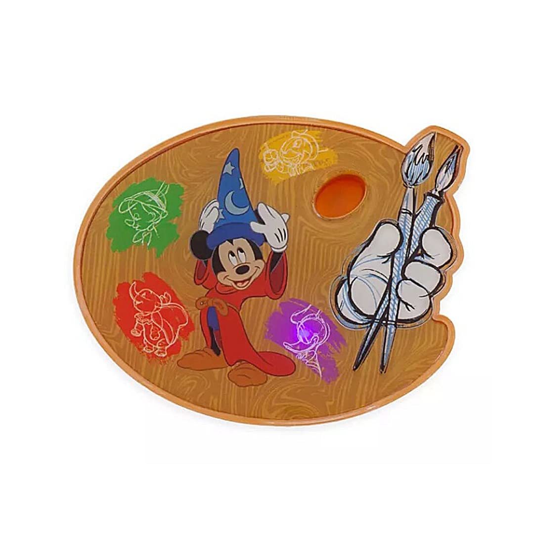 Disney Parks Epcot Ink and Paint Festival Light Up Palette Magnet - £19.45 GBP