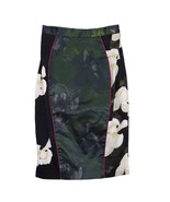 NWT Katharine Kidd Women&#39;s 4 Satin &amp; Silk Floral Midi Pencil Skirt, Whim... - $52.93 CAD