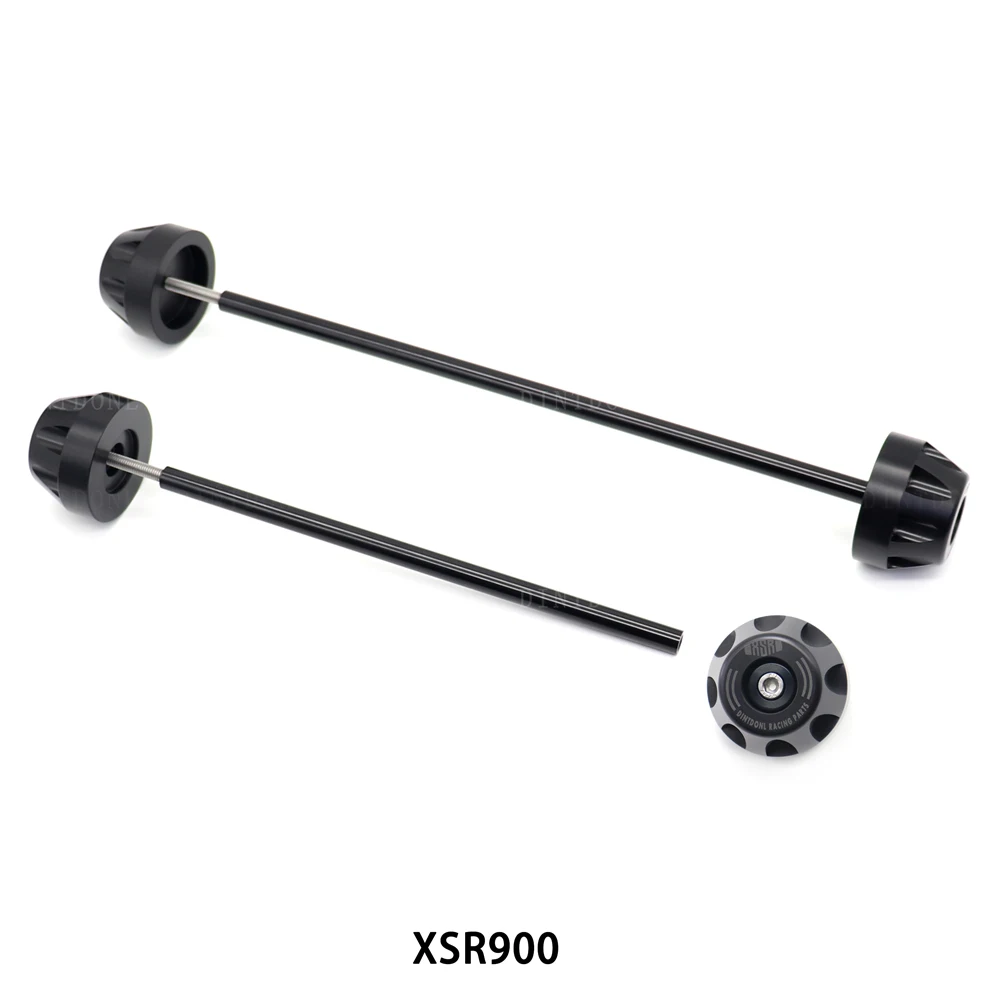 Ha xsr900 2022 2023 rear front axle fork crash slider motorbike wheel protector pad xsr thumb200