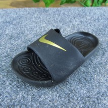Nike Boys Slip-On Shoes Black Synthetic Pull On Size T 7 Medium - £17.35 GBP