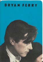 ⭕VTG card pocket calendar 1987BRYAN FERRY Portugal group music singer - $6.11 CAD