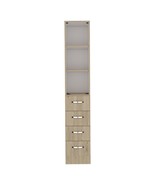 Linen Cabinet Epic, Bathroom, Light Pine / White - $707.09 CAD