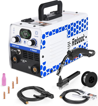   3 in 1 MIG Welder, Mig/Lift Tig/Stick Large LED Digital Display Welding Machin - £128.04 GBP