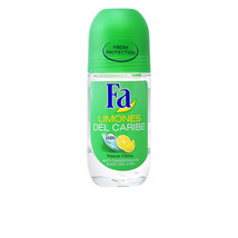 Fa Caribbean Lemon deodorant roll-on 50ml- FREE SHIPPING - £7.08 GBP