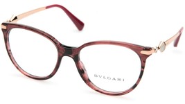 New Bvlgari 4143-B 5397 Red Eyeglasses Glasses 53-17-135 B44mm Italy - £137.05 GBP