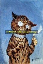 rp10231 - Louis Wain Cat - Smoking - print 6x4 - $56.15 MXN