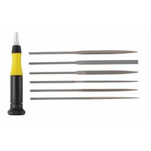 General Tools 707476 6-piece Swiss Pattern Chromium Alloy Steel Needle File Set - $26.04