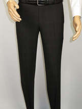 Men Suit BERLUSCONI Turkey Italian Wool 180's Single Breasted 623-01 Black Plaid image 9