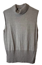 Nygard Collection Sweater Womens L(14-18) Sleeveless Cowl Collar Infused... - $11.55