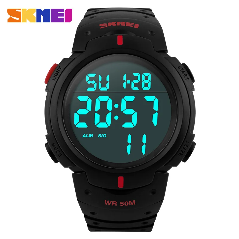 Fashion Big Digital  Mens    Multifunction Alarm  LED Waterproof Clock Male Relo - £55.63 GBP