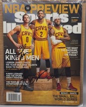 LeBron James, Kyrie Irving &amp; Kevin Love Autographed Sports Illustrated 10/2014 - £558.80 GBP