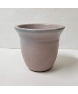 4&quot; Van Briggle Art Pottery Planter Pot Matte Flared Vase Blush Light Pin... - £25.16 GBP