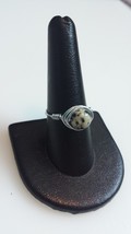 Crystal Wire Wrap Rings Size 6 - £6.66 GBP