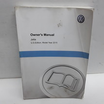 2015 Volkswagen Jetta Owners Manual Set with Case OEM K01B47005 - £27.26 GBP