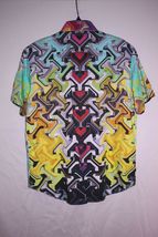 Robert Graham - Colorful Short  Sleeve | Size: Medium image 3