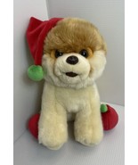 Gund Boo The Worlds Cutest Dog Classic Elf Christmas Stuffed Figure 9” P... - $9.49