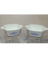 VTG Corning Ware 2 3/4 cup Blue Cornflower Small Casserole Dish P-43-B L... - $25.71 CAD