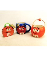 M&amp;M&#39;s Lot of 3 Scratch-N-Dent Items, Halloween Planter, Snack Box, Mug, ... - €16,78 EUR