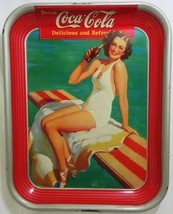 Coca-Cola Tray 1939 "Springboard Girl" - $391.05