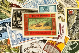 1920&#39;s Germany Notgeld (Emergency Money) 25pc - Marggrabowa, Noschenrode, Weener - £78.22 GBP