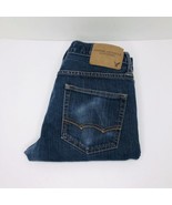 American Eagle Denim Skinny Jeans Pants Mens 28x30 Dark Wash - £15.49 GBP