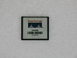 Genuine Cisco 256 MB CF Compact Flash Memory Card Cisco 1841 2801 2811 2821 2851 - $27.54