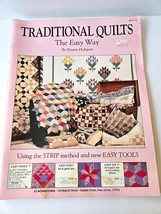 TRADITIONAL QUILTS THE EASY WAY Hultgren Quilting Pattern Book Strip Method - $6.00