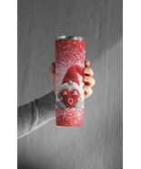 Cute Red Valentine Gnome 20 oz Stainless-Steel Tumbler - $23.38