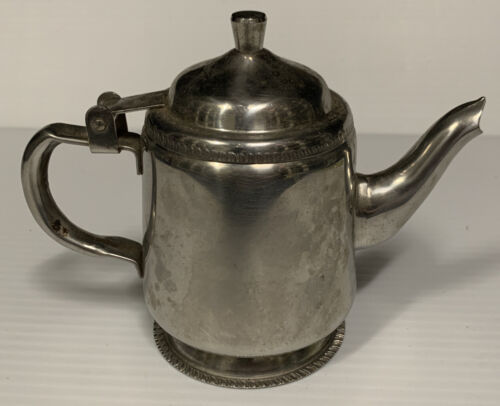 GOOSENECK COFFEE TEA POT CREAMER LID VOLLRATH 46312 STAINLESS STEEL KG J... - $24.74
