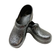 Dansko Croc Women&#39;s Size EU 41 US 10.5 Shoes Black Tooled Leather Upper  - £23.49 GBP