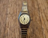 Vintage Women&#39;s Expansion Band Gold Tone Watch, Needs Battery - £6.77 GBP