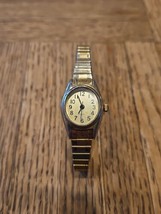 Vintage Women&#39;s Expansion Band Gold Tone Watch, Needs Battery - £6.70 GBP
