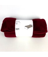 Ikea TRATTVIVA Bedspread Dark Red  59x98&quot; New 205.069.23 - £34.29 GBP