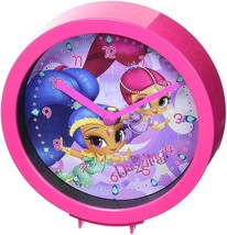 Nickelodeon Shimmer And Shine Clock Wall Hanging Or Tabletop New In Box 6.6 in - $16.82