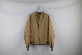 Vtg 70s Streetwear Mens 40 Blank Catalina Full Zip Cafe Racer Bomber Jacket USA - £47.44 GBP
