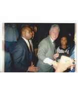 Vintage Bill Clinton Color Snapshot 4&quot; x 6&quot; After Presidency on Tour - €85,36 EUR