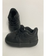 Black Nike Air Force 1 Sneakers for baby size 1C - $24.74