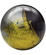 Brunswick Twist Black Gold Silver PRE-DRILLED Bowling Ball - €95,04 EUR