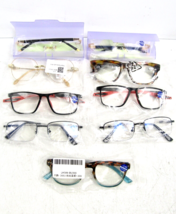 +3.00 LOT OF 9 NEW Reading Glasses Readers Fashion Eyeglasses, Unisex  A... - $39.55