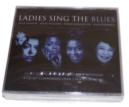 Ladies Sing The Blues  4 CD set, Holiday, Vaughan, Fitzgerald, Washington - New - £14.04 GBP