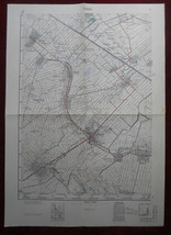 1955 Original Military Topographic Plan Map Vrsac Vršac Banat Serbia Yug... - $51.14