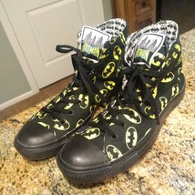 Rare Converse Chuck All Star Batman Gotham City Black Shoes Sz 11M/13W 140151F - £233.44 GBP