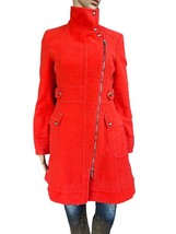Cappotto rosso in cotone Karen Millen, US6 - £30.56 GBP