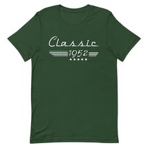 72th Birthday Auto Owner Gift, Classic 1952 Car Lover Unisex T-Shirt, Born in 19 - $19.79+